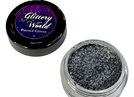 Pressed Glitter - Gun Metal