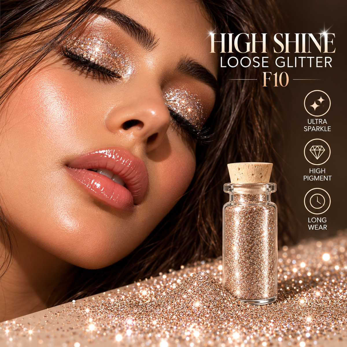 High Shine Loose Glitter - F10