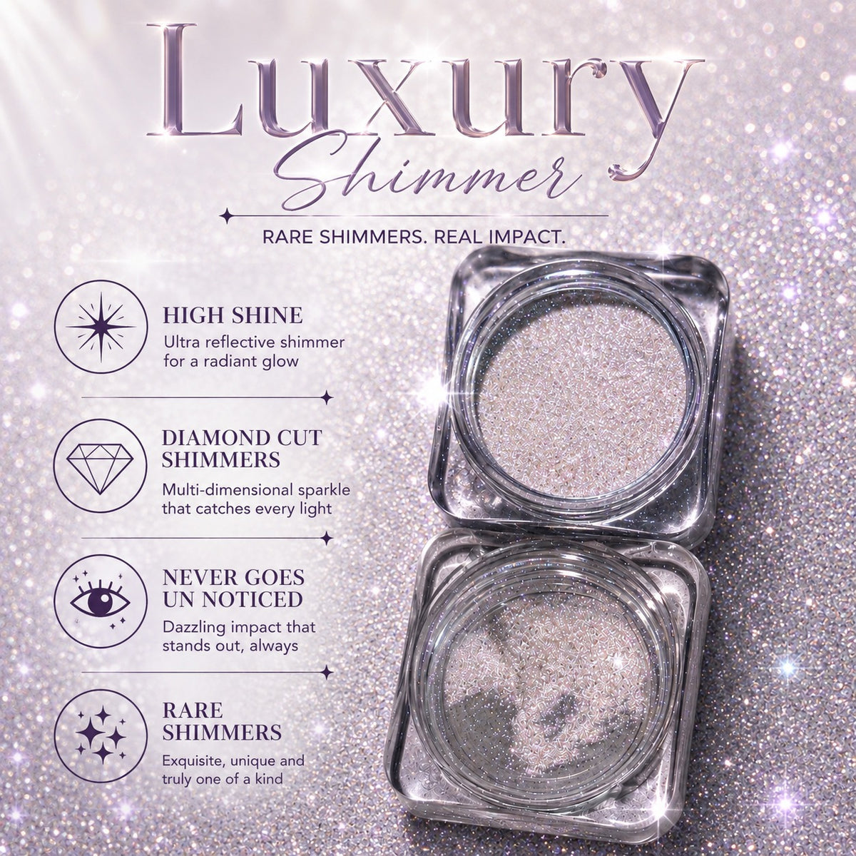 Luxury Shimmer Pigment - Lilac