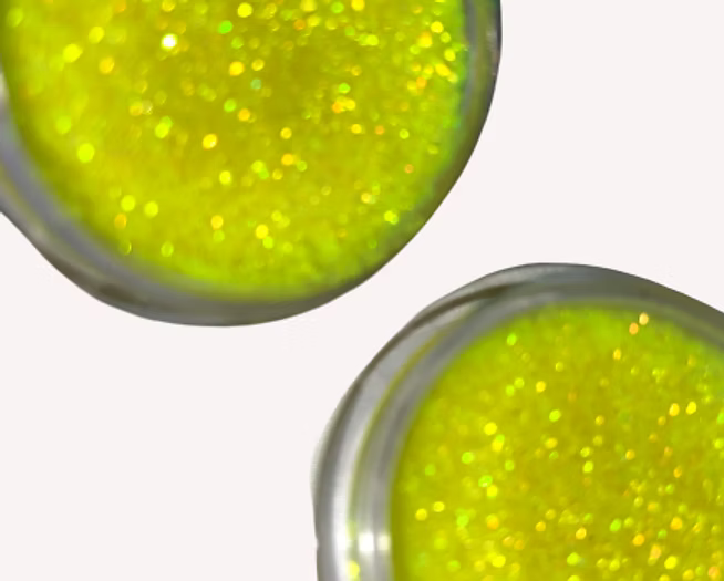 Pressed Glitter - Yellow Pearl
