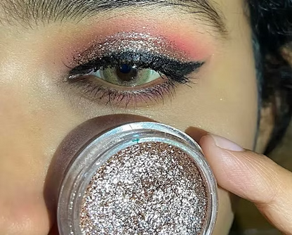 Pressed Glitter- Rose Gold1