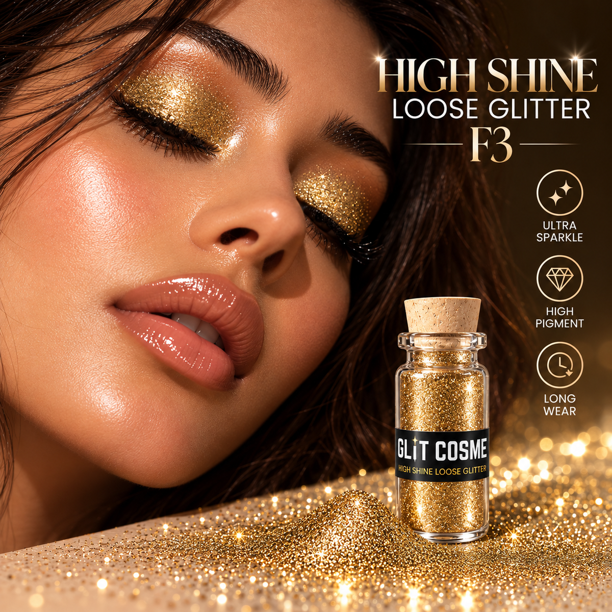 High Shine Loose Glitter - F3