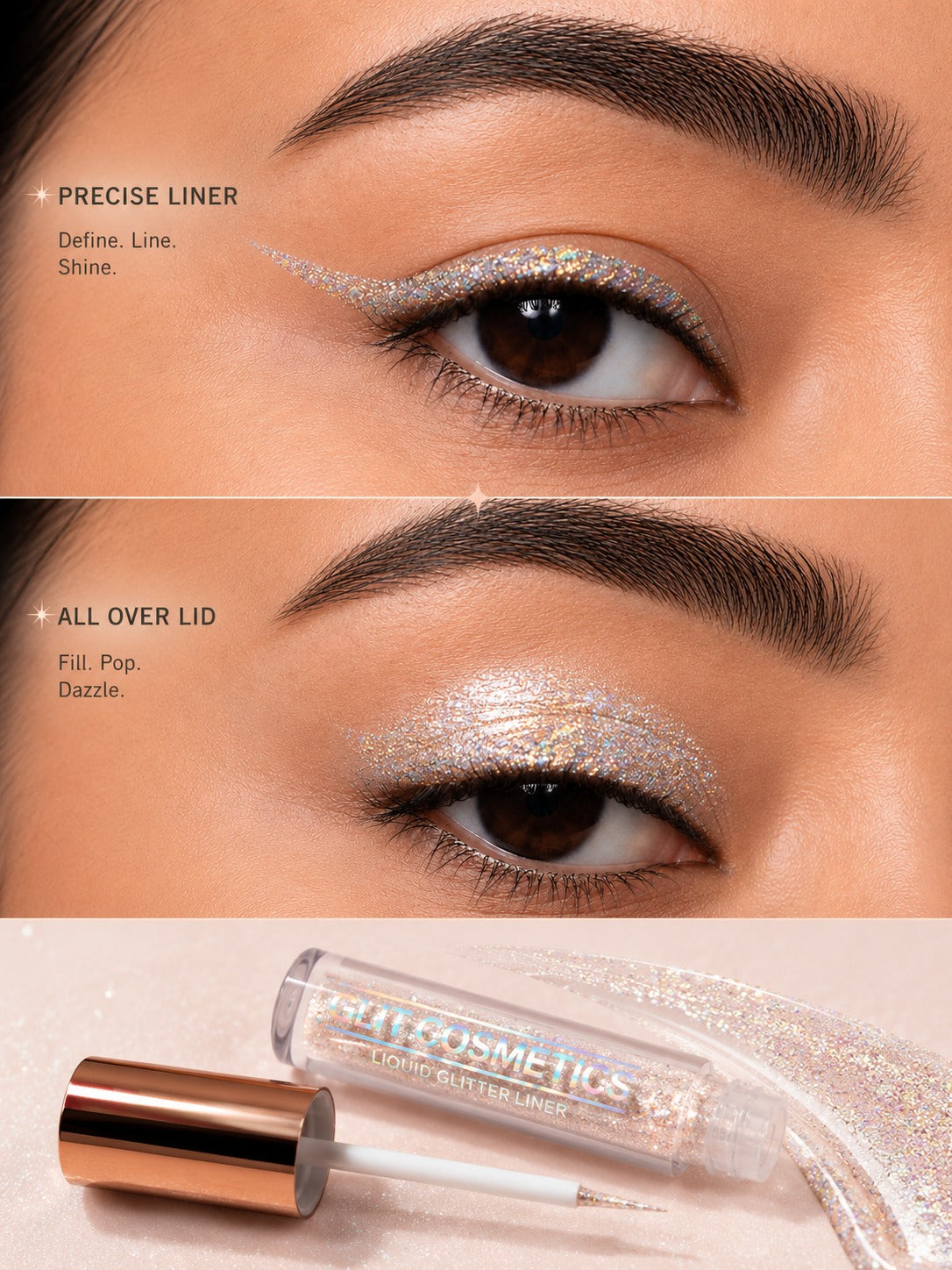 Liquid Glitter Liner - Prism Punch