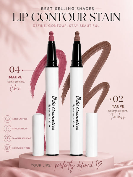 BEST SELLING SHADES LIP CONTOUR STAIN